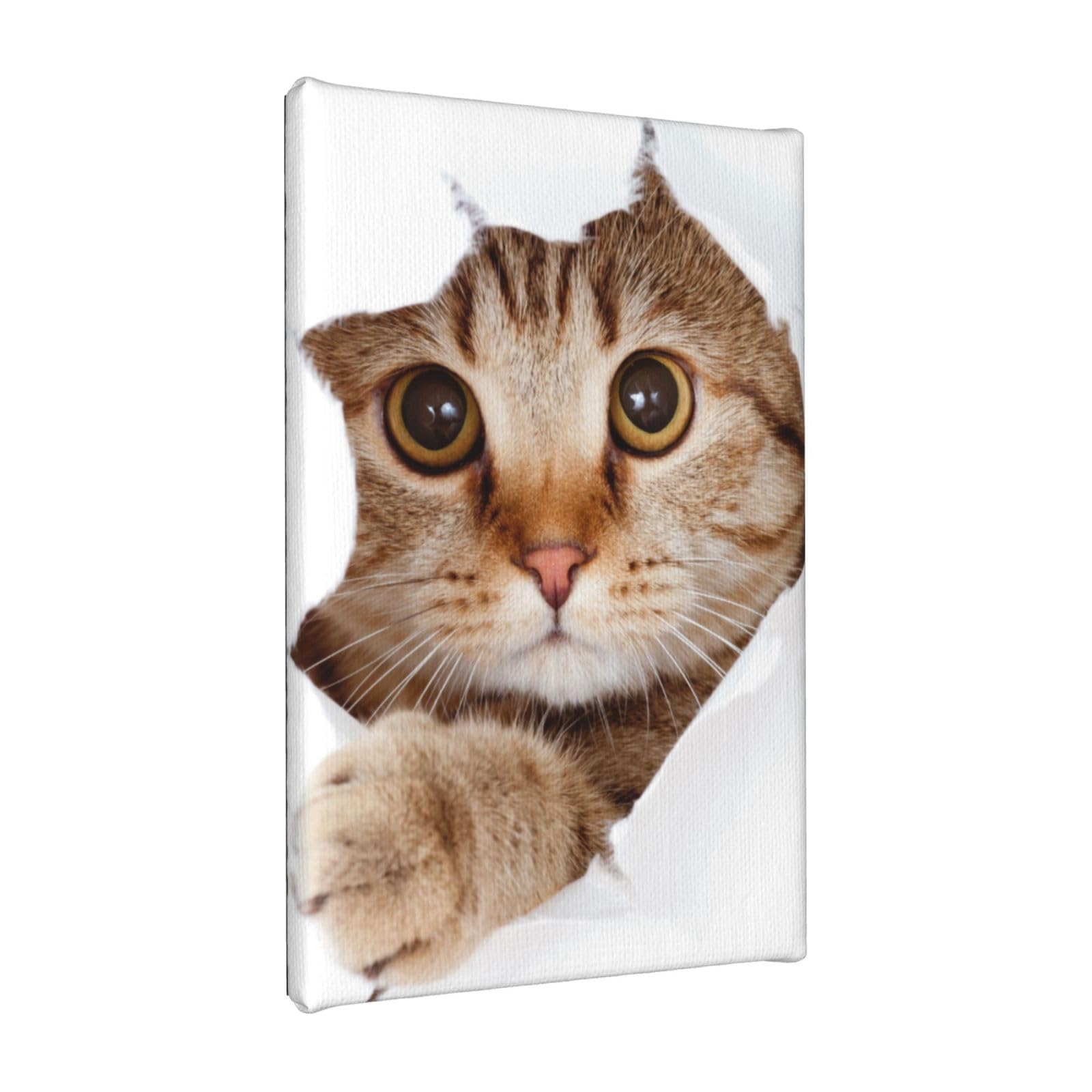 Amazon.co.jp: アートポスター フレーム 装飾画 ねこ 猫 猫柄 おもしろ